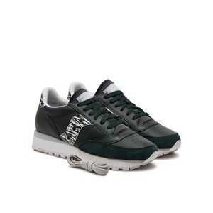 Saucony Jazz Triple Womens Sz 10 Leather Black Zebra Shoes S60793-2 NEW